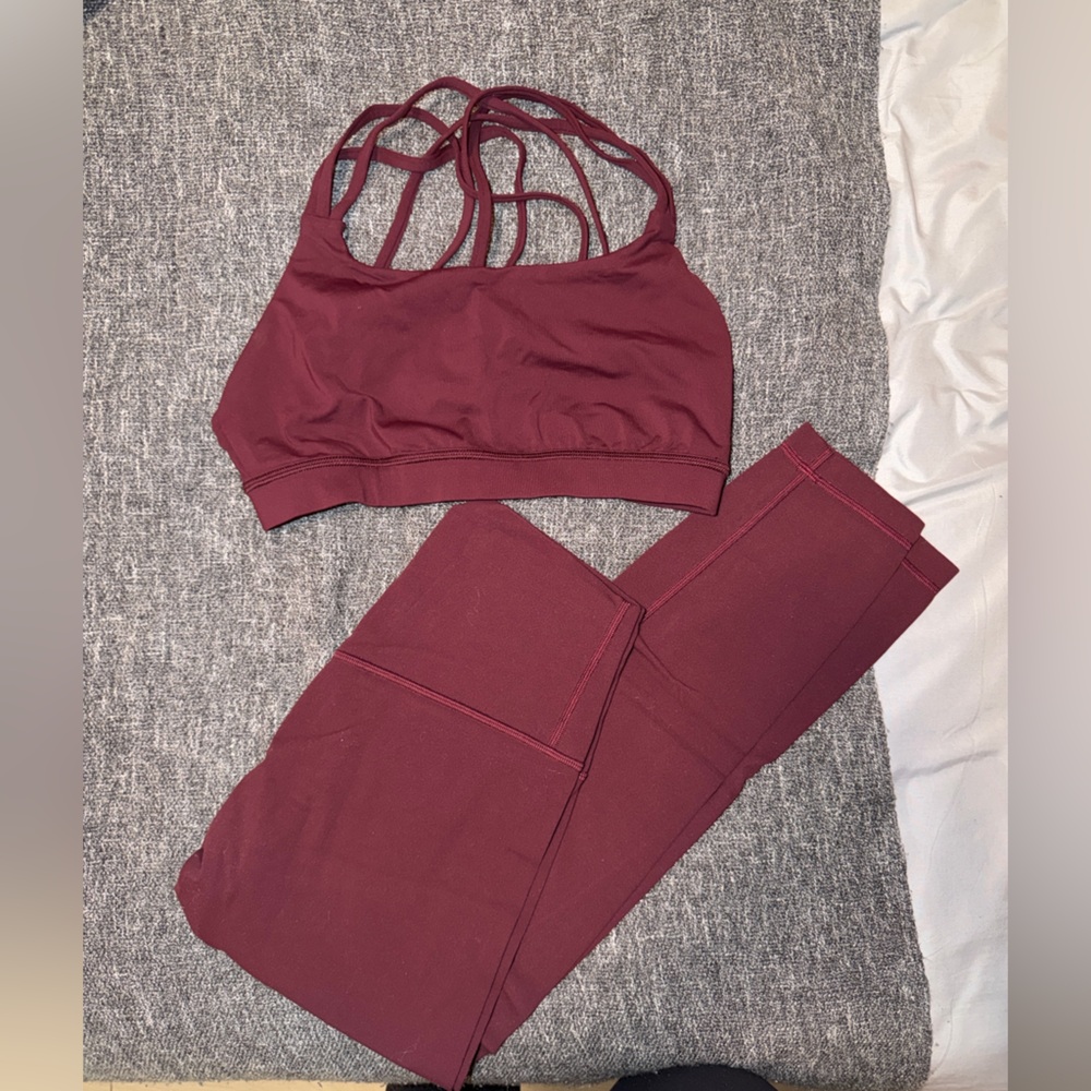 LULULEMON CASSIS Sports Bra and Leggings Set - WORN ONCE